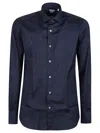 Orian Slim Shirt In Blu