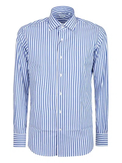 ORIAN STRIPED COTTON SHIRT