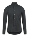 Orian Vintage Man Shirt Charcoal Size 15 ½ Cotton In Gray