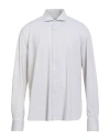Orian Vintage Man Shirt Off White Size 17 Polyamide, Elastane