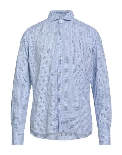 Orian Vintage Man Shirt Sky Blue Size 16 ½ Cotton