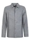 Orian Wool Shirt In Gray
