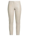 Oriana Woman Pants Beige Size M/l Viscose, Polyamide, Elastane In White