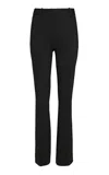 Oriane 1986 The Paris Mid-rise Flared Pants In Black