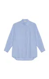 Oriane 1986 The Shirt Button-down Top In Blue
