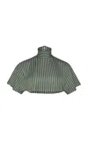 Oriane 1986 The Top Mockneck Crop Top