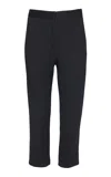 Oriane 1986 The Universal Striped Straight-leg Pants In Blue