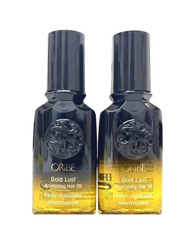 Oribe 1.7oz 2pk Gold Lust Nourishing Hair Oil In Multi