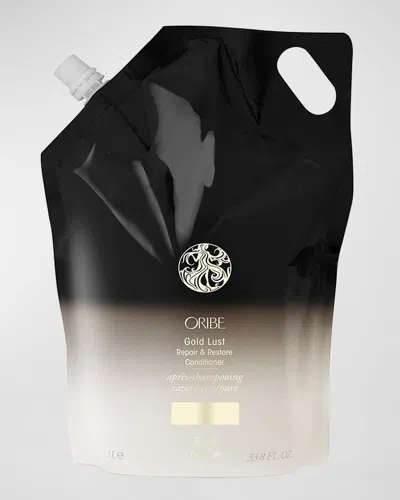 Oribe 33.8 Oz. Gold Lust Conditioner Refill Pouch In White