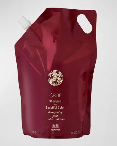 Oribe 33.8 Oz. Shampoo For Beautiful Colour Refill Pouch In White