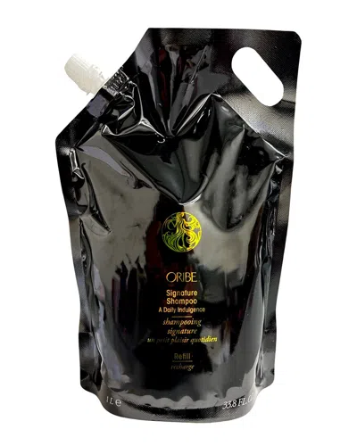 Oribe 33.8oz Refill Liter Signature Shampoo Refill Liter In White