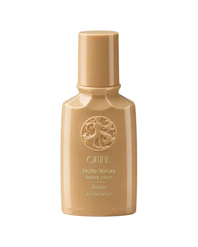 Oribe 3.4oz Matte Waves Texture Lotion In Transparent