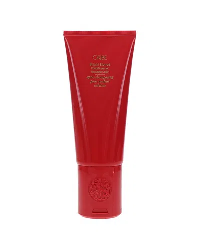 Oribe 6.8oz Bright Blonde Conditioner For Beautiful Color In Red