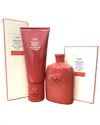 Oribe Bright Blonde Conditioner For Beautiful Color & Bright Blonde Shampoo  For Beautiful Color Duo