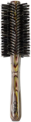 Oribe Burgundy & Green Medium Italian Resin Round Brush, 59 Mm In Na