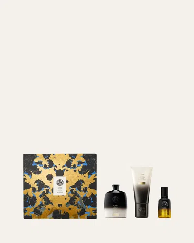 Oribe Gold Lust 3-piece Collection In Transparent