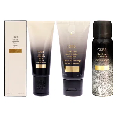 Oribe Gold Lust Dry Shampoo And Repair And Restore Conditioner And Transformative Masque Kit By  For
