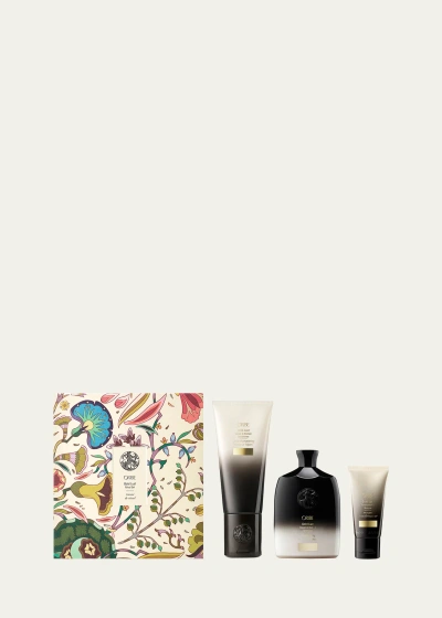 Oribe Gold Lust Repair & Restore Ritual Hair Set In White