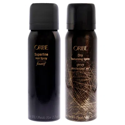 Oribe Superfine Hairspray And Dry Texturizing Spray Kit By  For Unisex - 2 Pc Kit 2.2 oz Hair Spray,