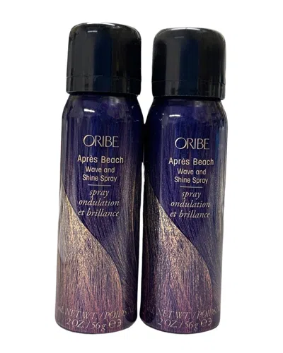 Oribe Unisex 2.1oz 2 Pack Apres Beach Wave And Shine Spray In White