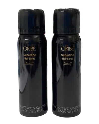 Oribe Unisex 2.2oz 2 Pack Superfine Hair Spray - 2.2oz In White