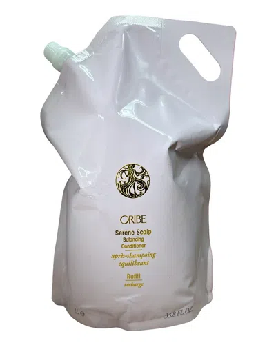 Oribe Unisex 33.38oz Refill Serene Scalp Balancing Conditioner In Transparent