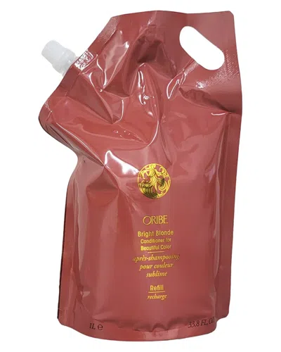 Oribe Unisex 33.8oz Refill Bright Blonde Conditioner In Transparent