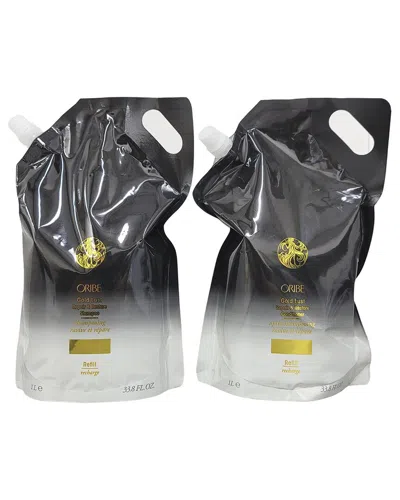 Oribe Unisex 33.8oz Refill Duo Gold Lust Shampoo & Conditioner