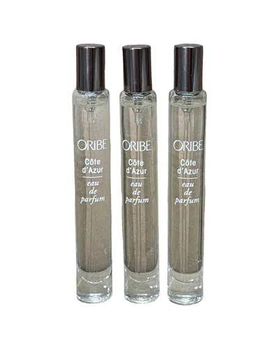 Oribe Unisex .34 X 3oz Cote D'azur Fragrance Travel Pack Of 3 In Multi