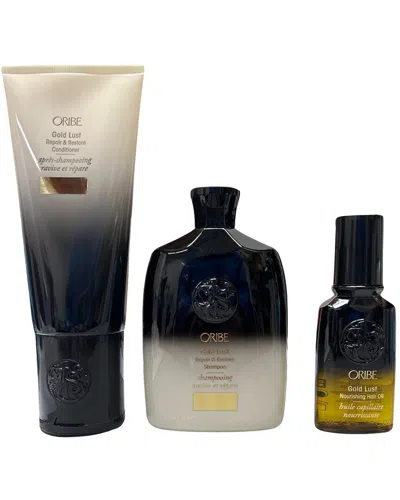 Oribe Unisex Gold Lust Set In White