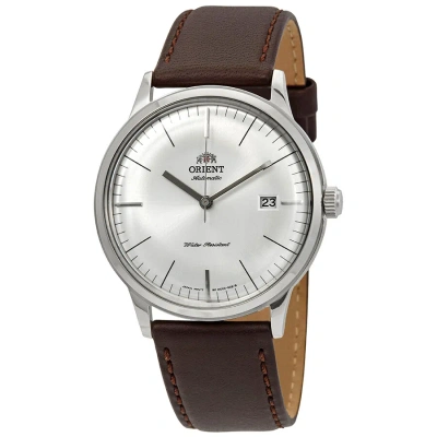 Orient 2nd Generation Bambino Automatic White Dial Men's Watch Fac0000ew0 In Brown / White