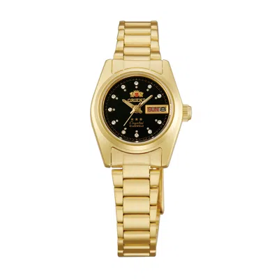 Pre-owned Orient 3 Stars Women's Mechanical Watch Black Dial Snq0a020b Made In Japan