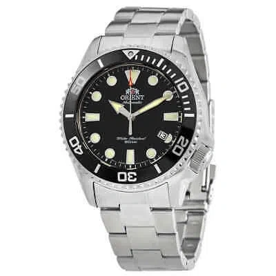 Pre-owned Orient Automatic Black Dial Men's Watch Ra-ac0k01b00c