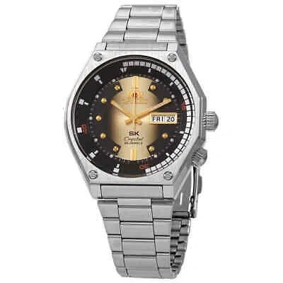 Pre-owned Orient Automatic Champagne Dial Men's Watch Ra-aa0b01