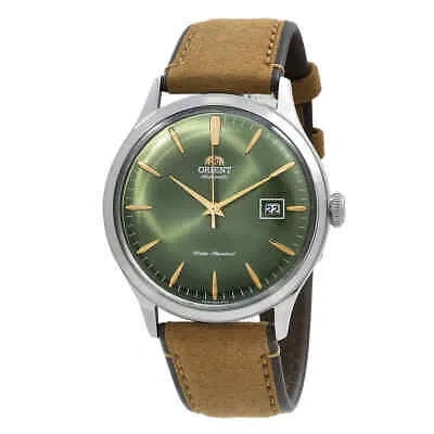 Pre-owned Orient Automatic Green Dial Men's Watch Ra-ac0p01e