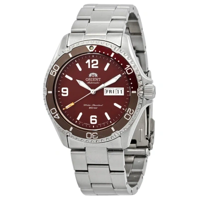 Orient Automatic Red Dial Men's Watch Ra-aa0820r19b In Metallic