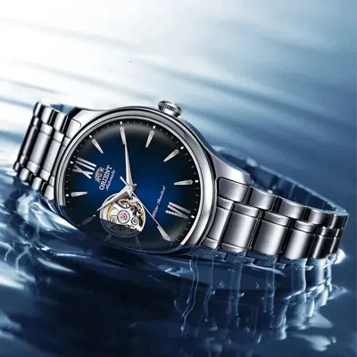Pre-owned Orient Bambino 40.5 Mm Blue Dial Automatic Watch Ag0028l Made In Japan
