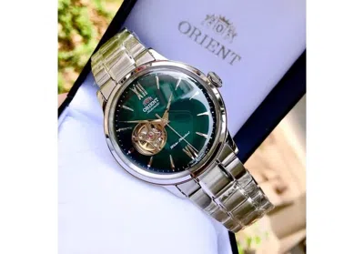 Pre-owned Orient Bambino 40.5 Mm Green Dial Automatic Watch Ag0026e Made In Japan