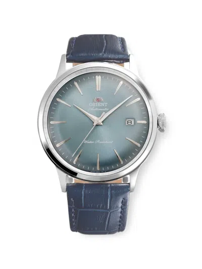 Orient Bambino 40.5mm Watch In Purple