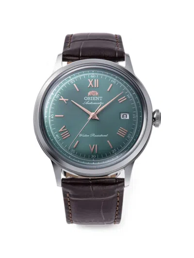 Orient 밤비노 40mm 시계 In Black