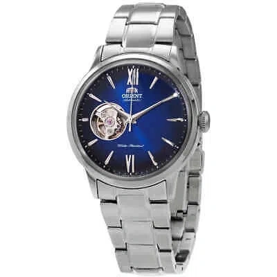 Pre-owned Orient Bambino Automatic Blue Dial Men's Watch Ra-ag0028l