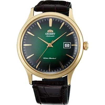 Pre-owned Orient Bambino Automatic Watch Mechanical Sac08002f0 Men's Green