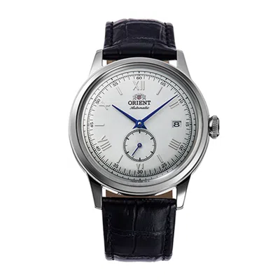 Pre-owned Orient Bambino Ra-ap0104s30b 38.4mm Small Seconds Subdial Leather Watch