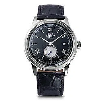 Pre-owned Orient Bambino Rn-ap0101b Black Mechanical Automatic Men's Watch In Box