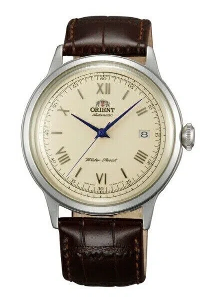 Pre-owned Orient Bambino Sac00009n0 Automatic Watch Mechanical Ivory From Japan Fedex