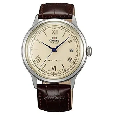 Pre-owned Orient Bambino Sac00009n0 Mechanical Automatic Men's Watch Calf Leather Analog
