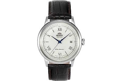 Pre-owned Orient Bambino Version 2 Fac00009w0 Ac00009w White Dial