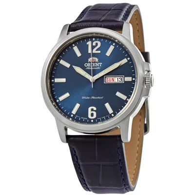 Orient Men's Ra-aa0c05l19b Contemporary 42mm Automatic Watch In Blue