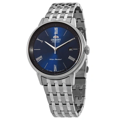 Orient Classic Automatic Blue Dial Men's Watch Ra-ac0j03l10b In Metallic