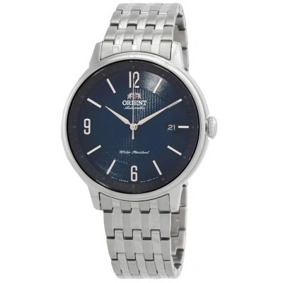 Orient Classic Automatic Blue Dial Men's Watch Ra-ac0j09l10b In Metallic